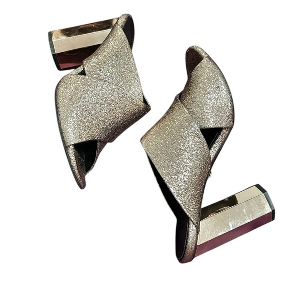 Elegant TOP SHOP Silver Women's Shoes - Picture 2 of 8